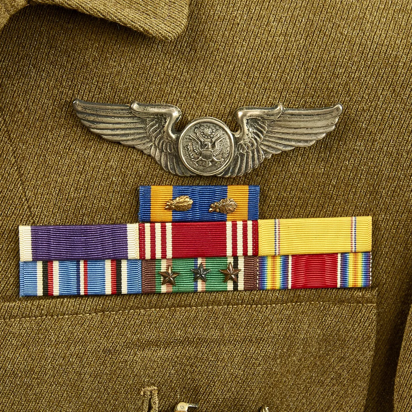 Original U.S. WWII Captured POW 391st Bombardment Group Uniform Grouping with Research