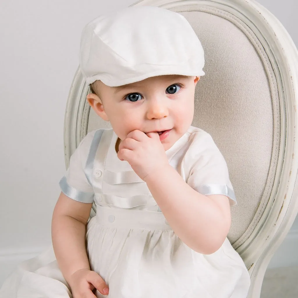 Owen Boys Christening Gown | Romper & Skirt Set