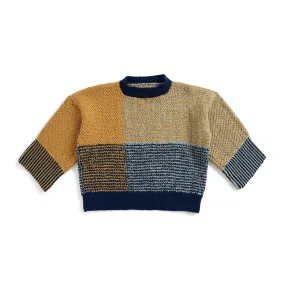 Patons Knit Blocked Cropped Sweater