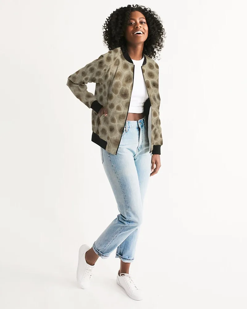 Petoskey Stone Women's All-Over Print Bomber Jacket