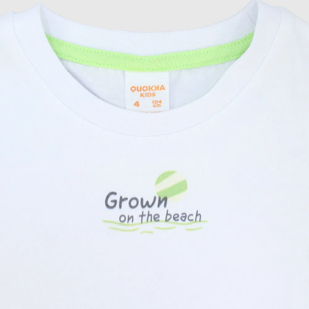 "Grown On The Beach" Short-Sleeved T-Shirt