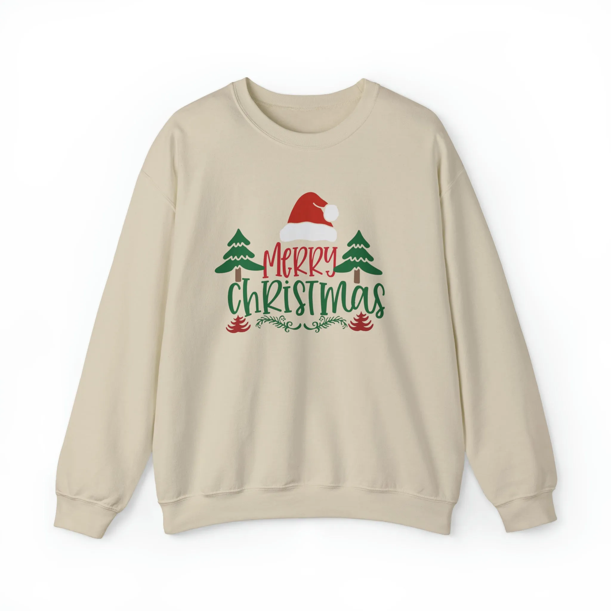 "Jolly & Cozy" Holiday Crewneck Sweatshirt – Festive Comfort for the Season
