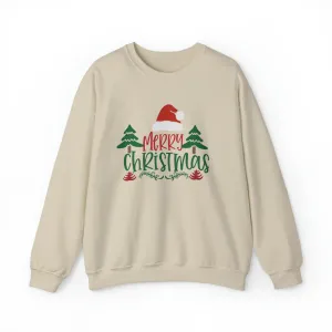 "Jolly & Cozy" Holiday Crewneck Sweatshirt – Festive Comfort for the Season
