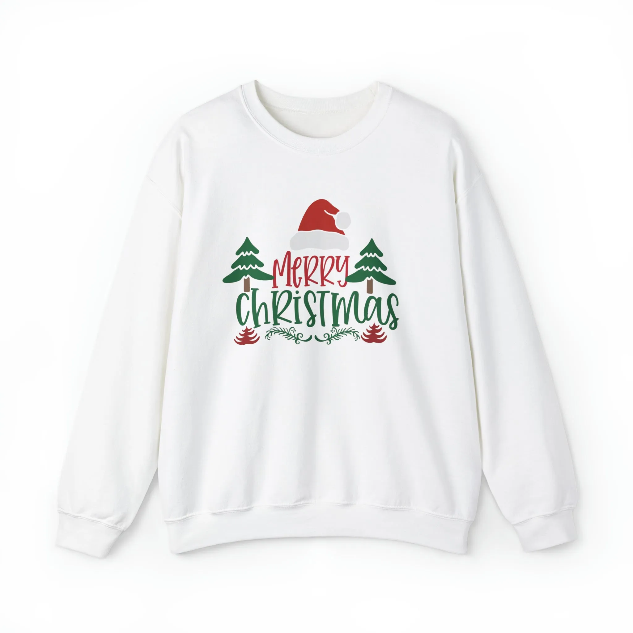 "Jolly & Cozy" Holiday Crewneck Sweatshirt – Festive Comfort for the Season