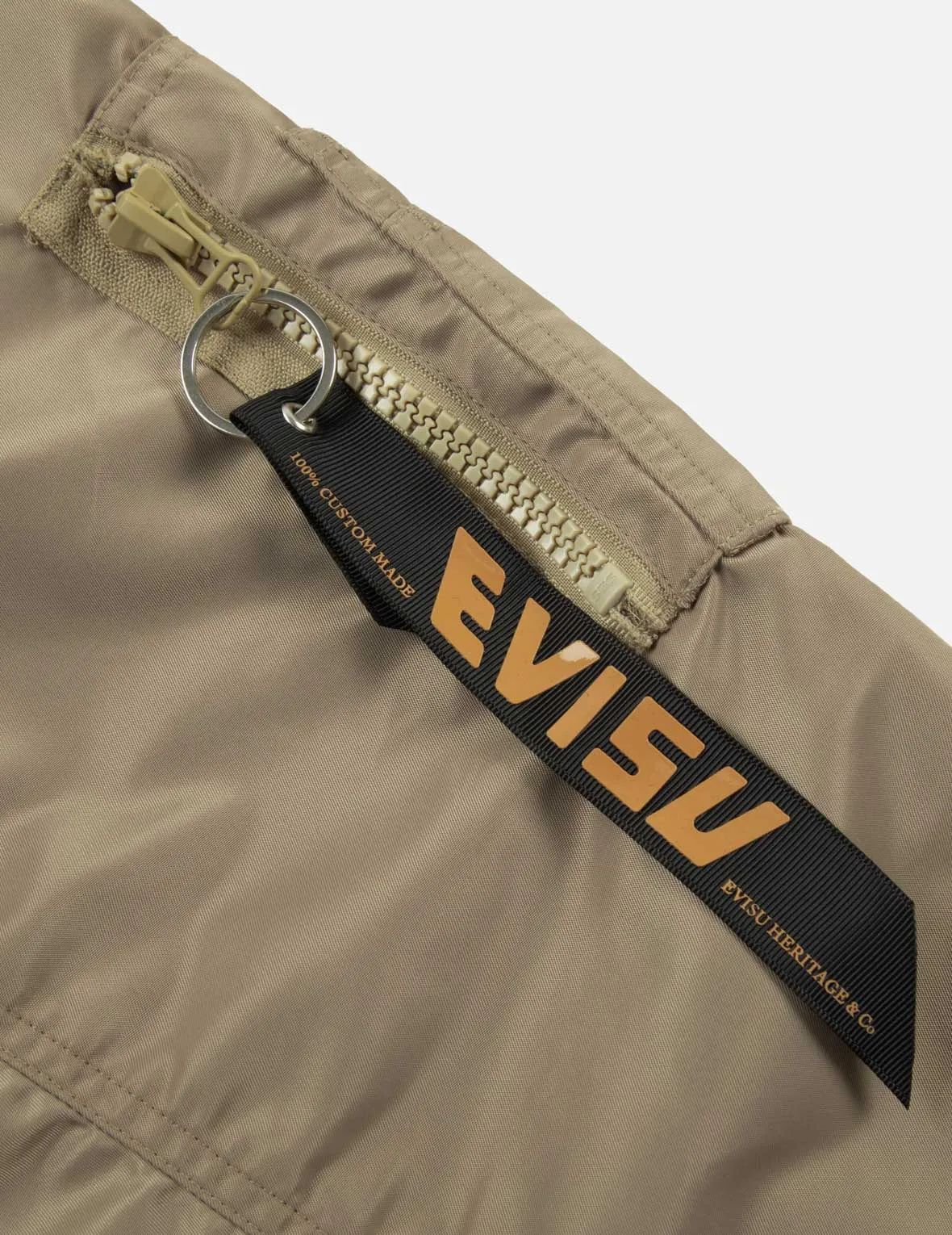 "Virtual Vacation" Daicock Print Loose Fit Bomber Jacket