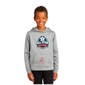 REC SOCCER PQ REC ALL STAR YOUTH PERFORMANCE FLEECE PULLOVER HOODED SWEATSHIRT