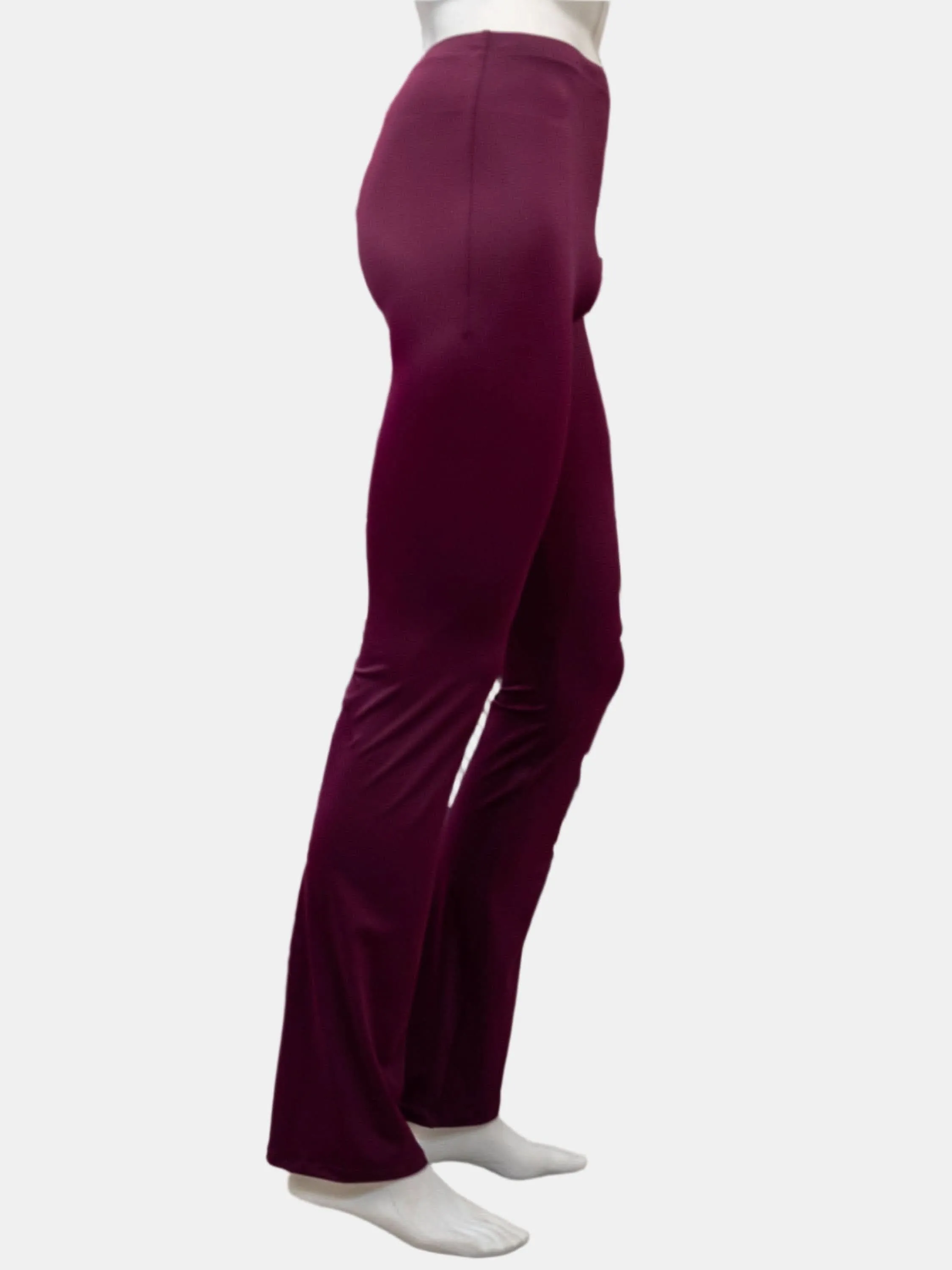 Red-purple Flared Dance Pants MP475
