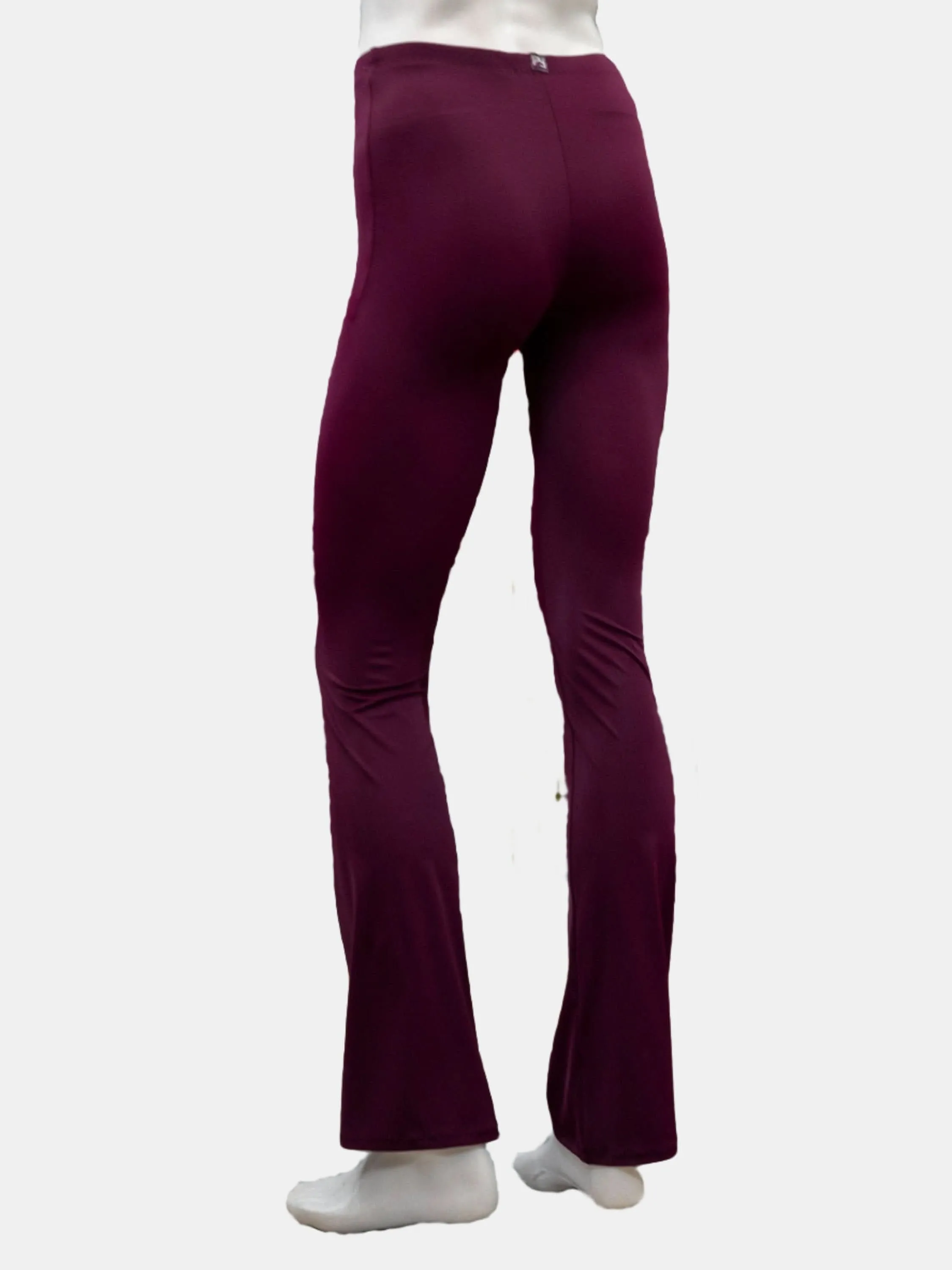 Red-purple Flared Dance Pants MP475