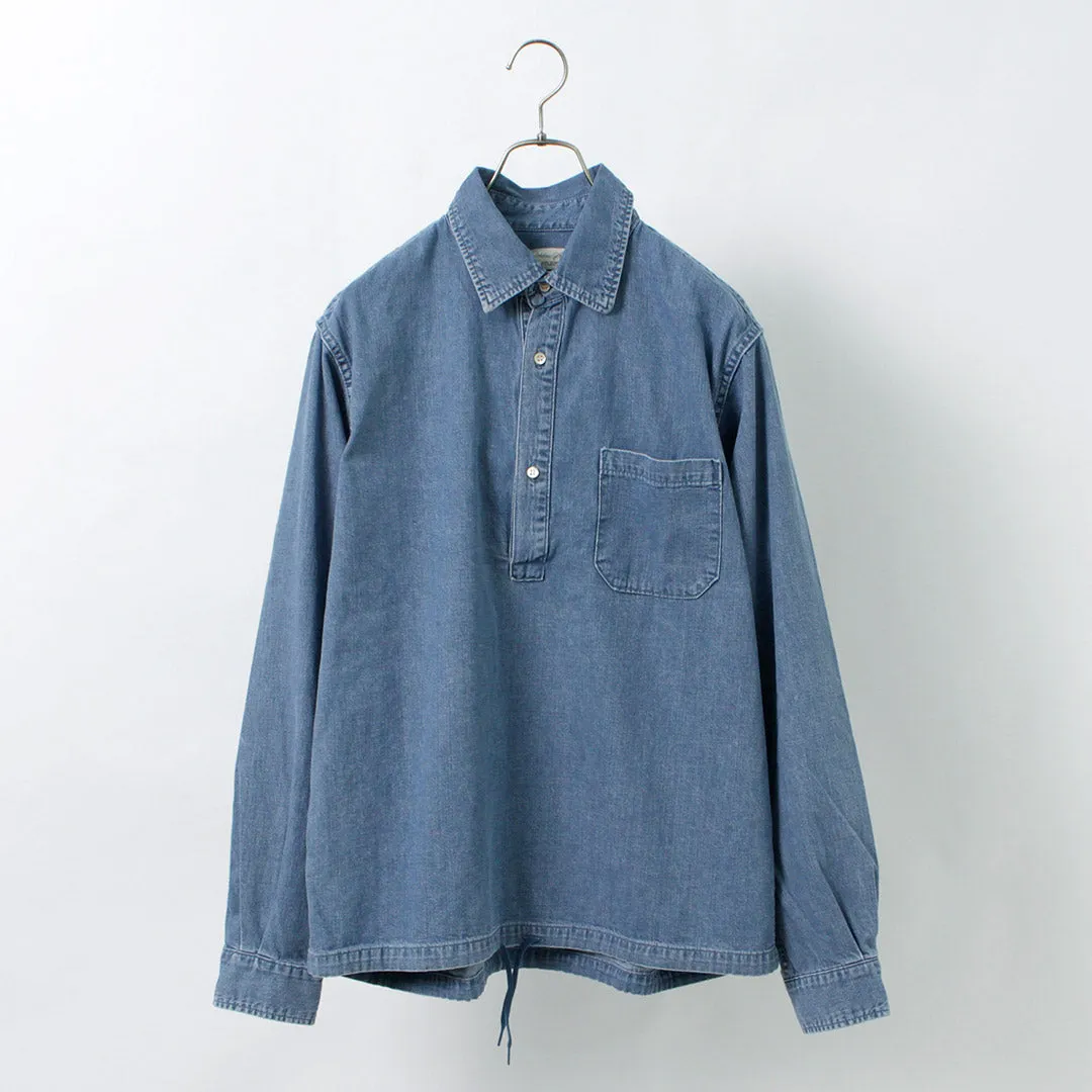 REMI RELIEF / Denim Pullover Shirt
