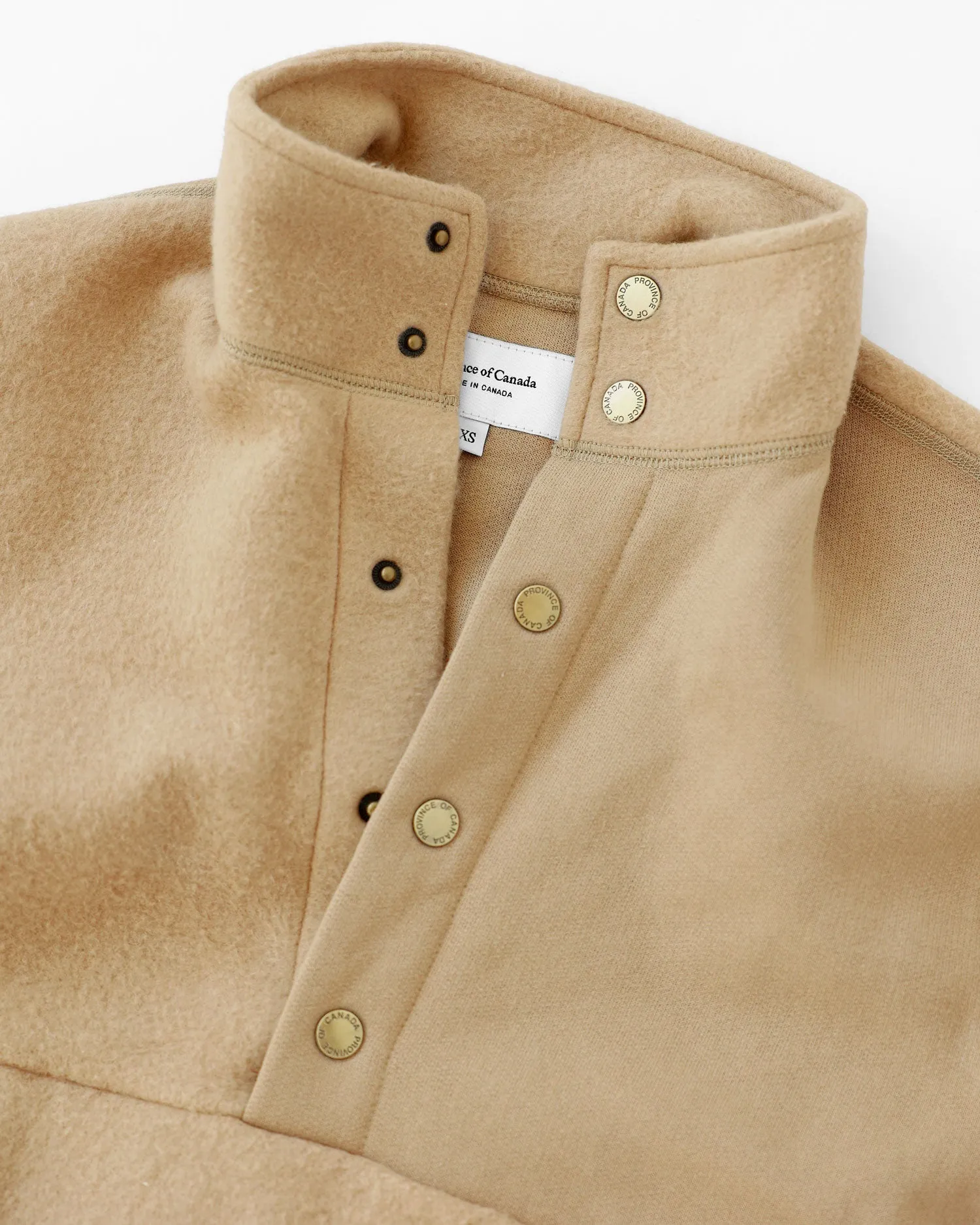 Reverse Fleece Pullover Dune - Unisex