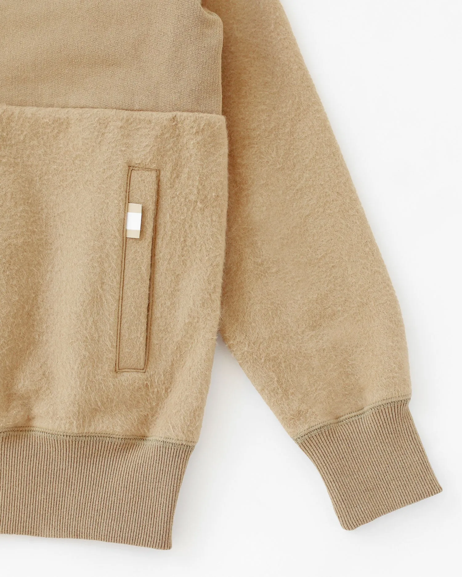 Reverse Fleece Pullover Dune - Unisex
