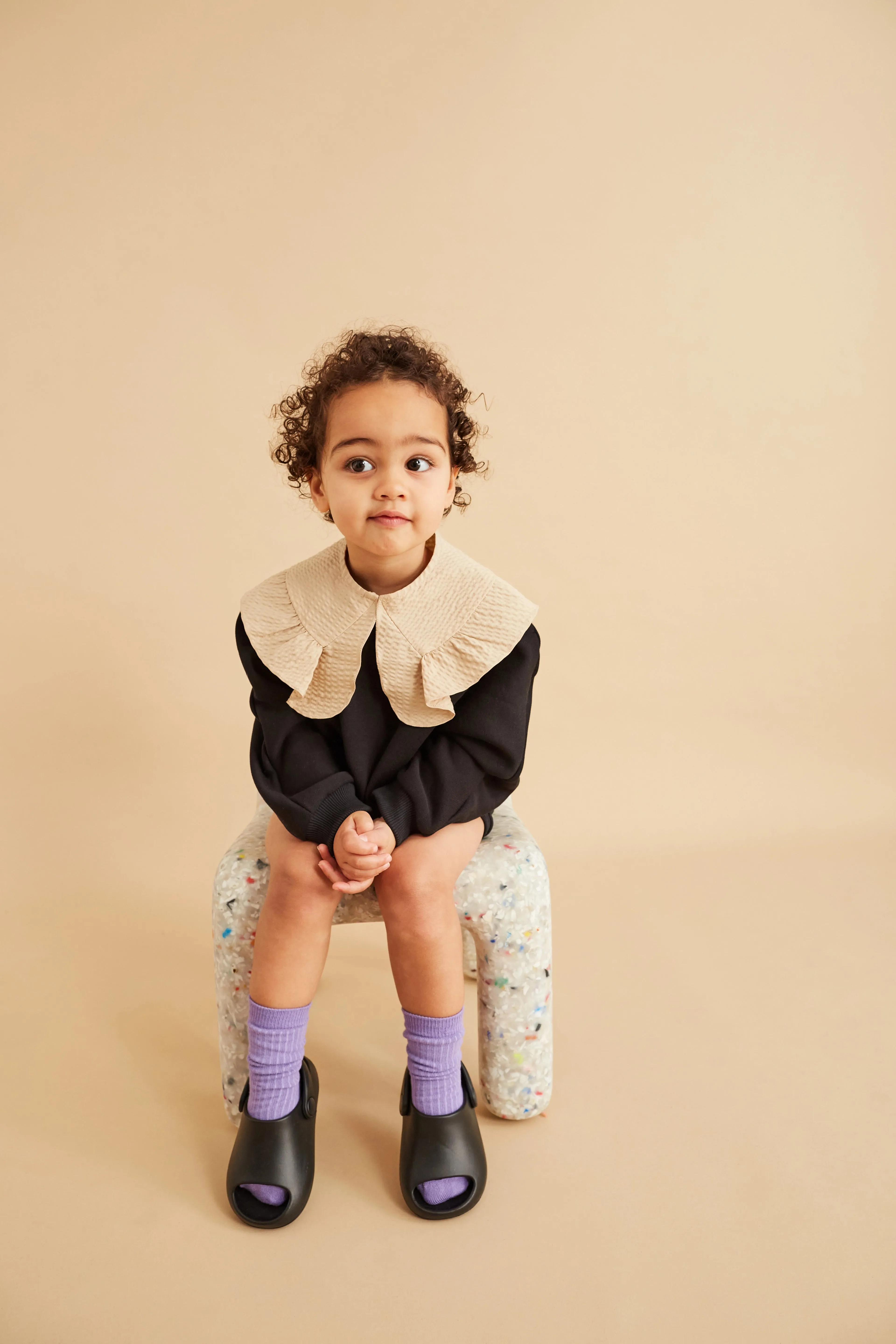 River Oversized Sweatshirt Romper