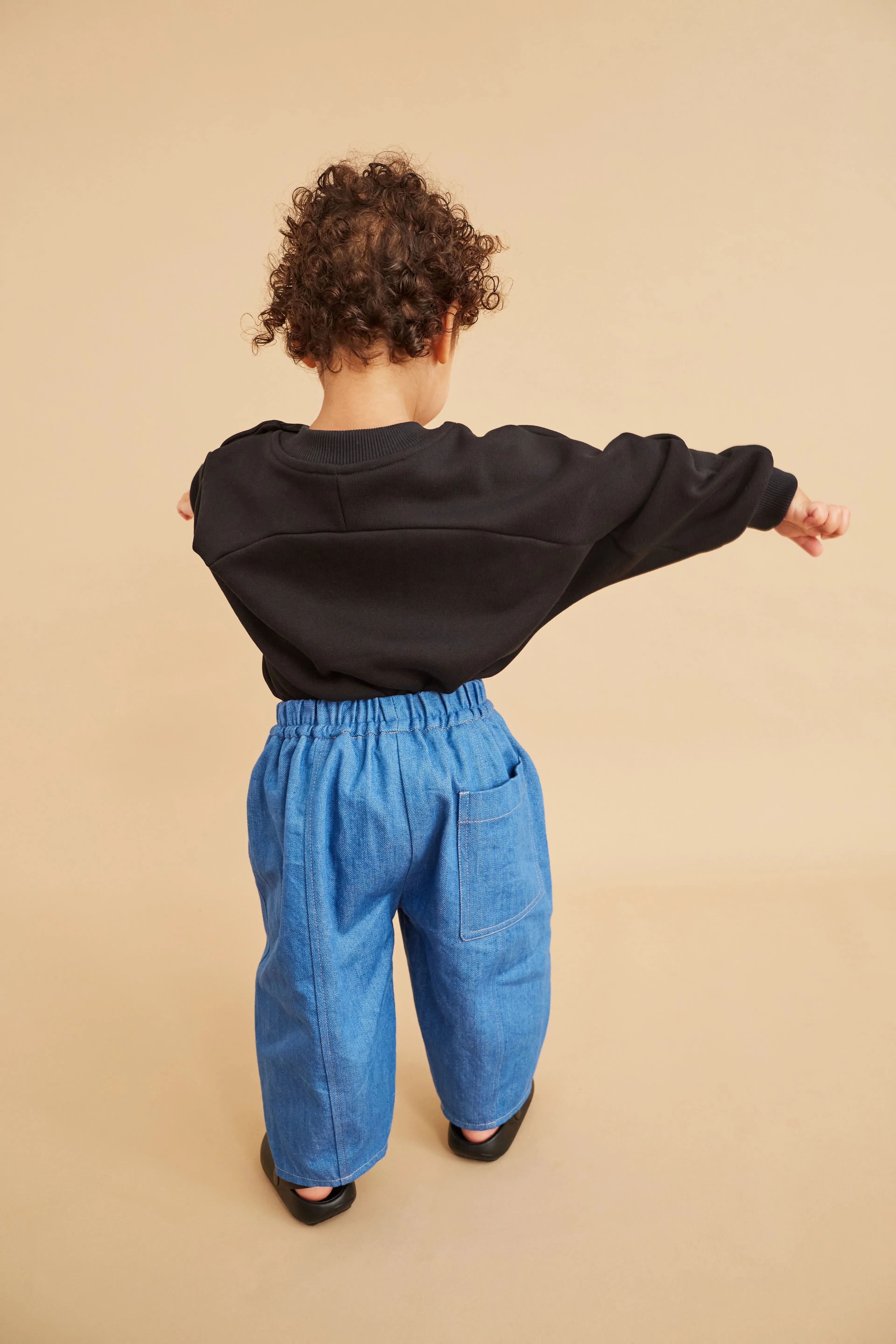 River Oversized Sweatshirt Romper