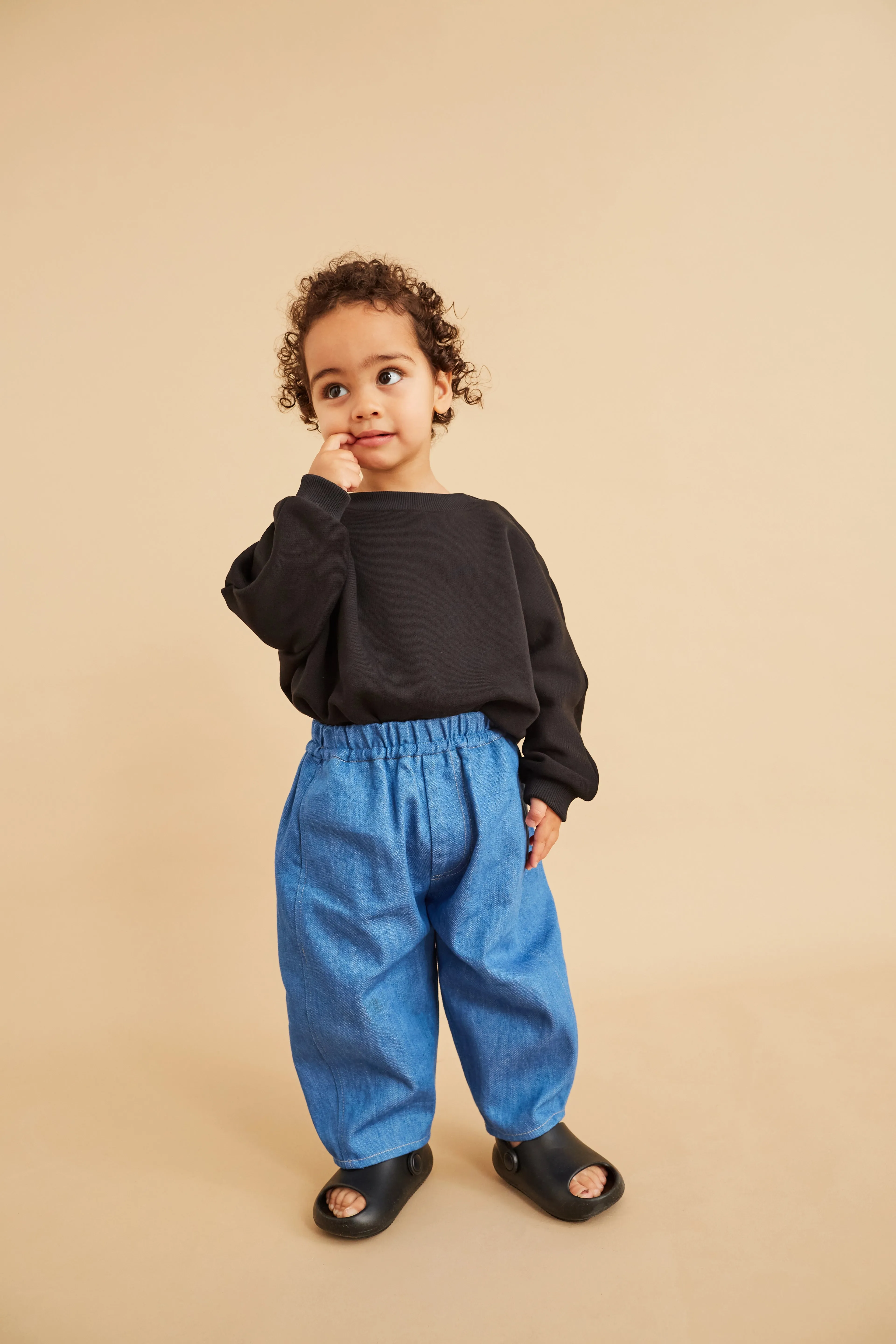 River Oversized Sweatshirt Romper