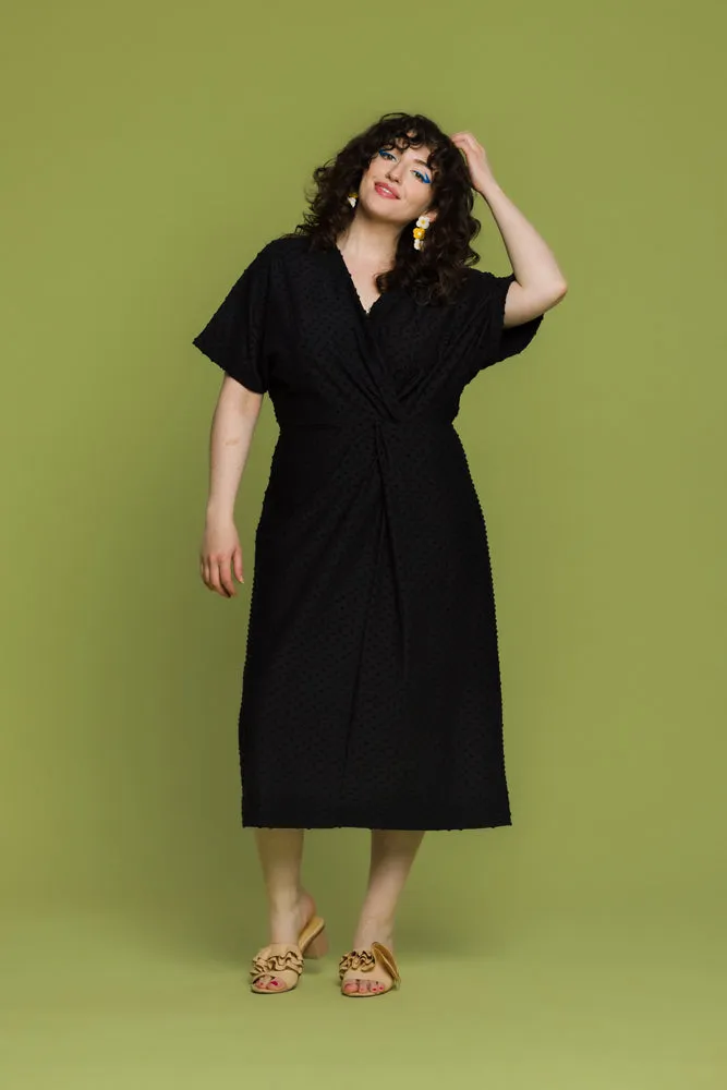 Salome Dress Black Dot