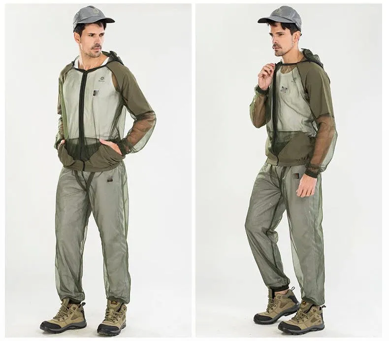 SCOTWILD MIDGE MOSQUITO SUIT COMPLETE PROTECTION FROM BITING INSECTS