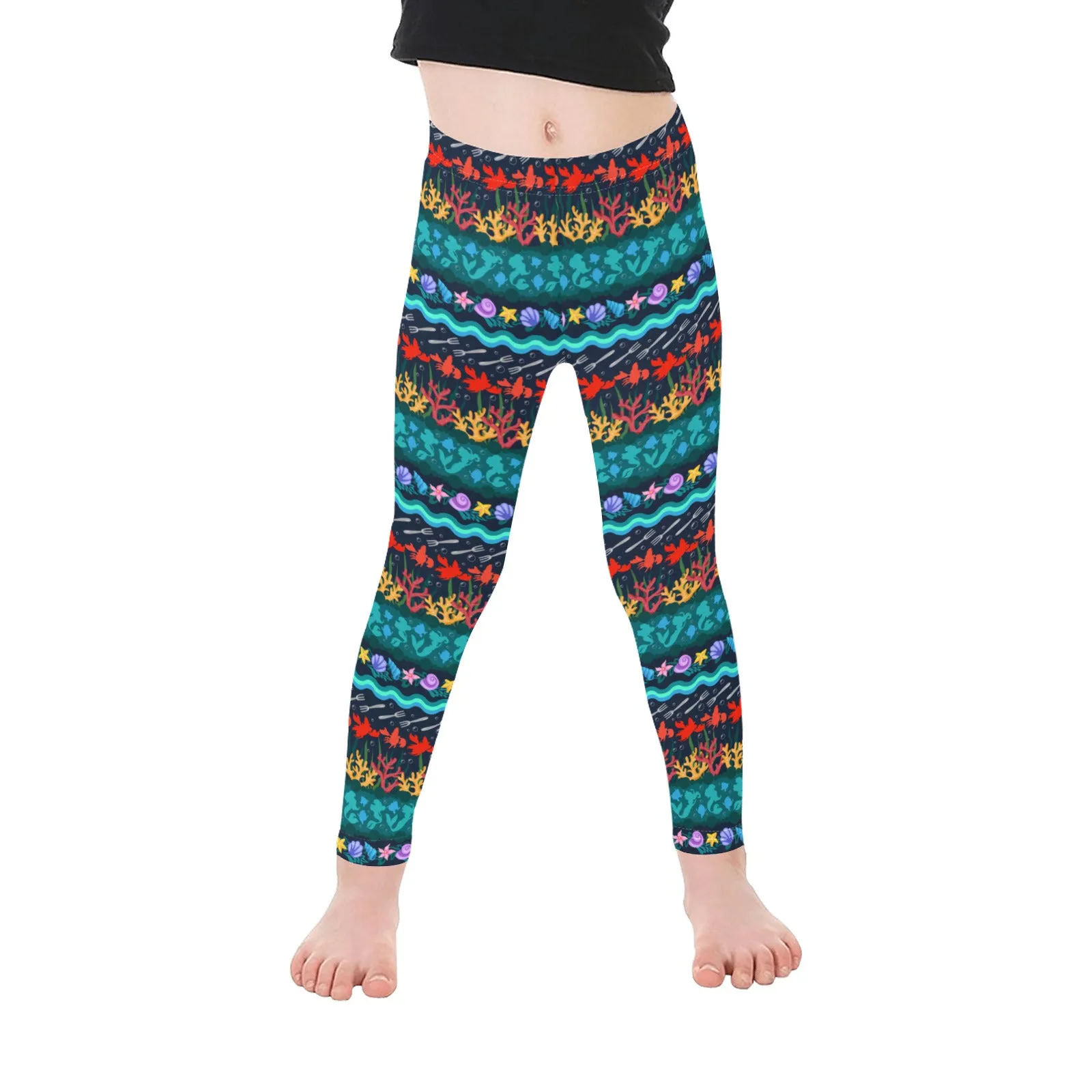 Sea Princess Line Kid's Leggings