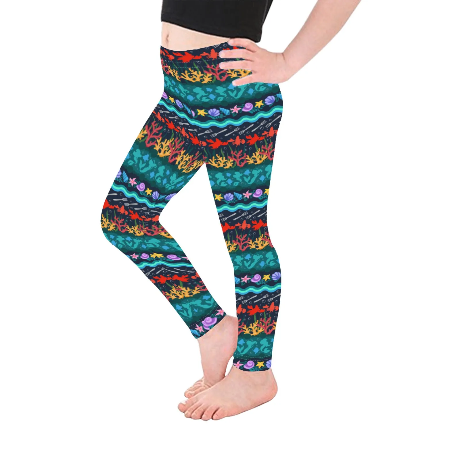 Sea Princess Line Kid's Leggings