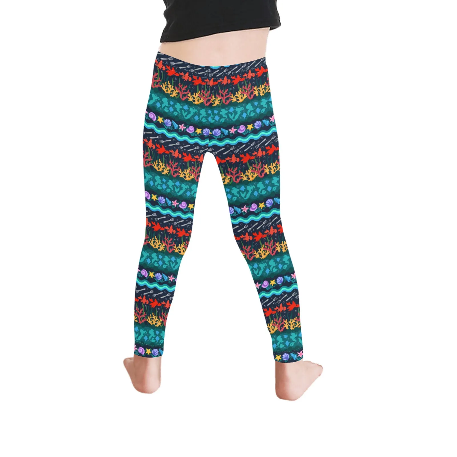 Sea Princess Line Kid's Leggings