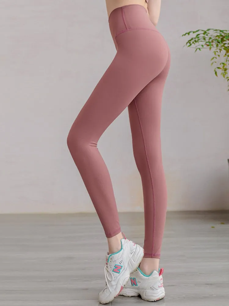Seamless Women Yoga Pant Push Up High Waist Hip Lift Elastic Tights trousers Fitness Scrunch Butt Gym Jogger Legging Sportswear