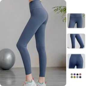 Seamless Women Yoga Pant Push Up High Waist Hip Lift Elastic Tights trousers Fitness Scrunch Butt Gym Jogger Legging Sportswear