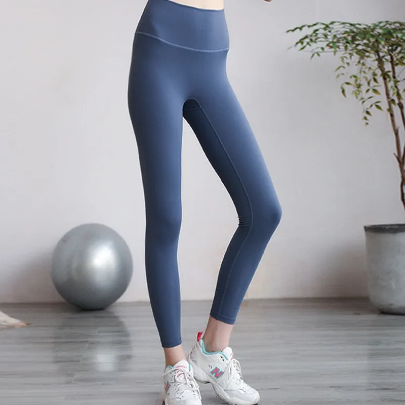 Seamless Women Yoga Pant Push Up High Waist Hip Lift Elastic Tights trousers Fitness Scrunch Butt Gym Jogger Legging Sportswear