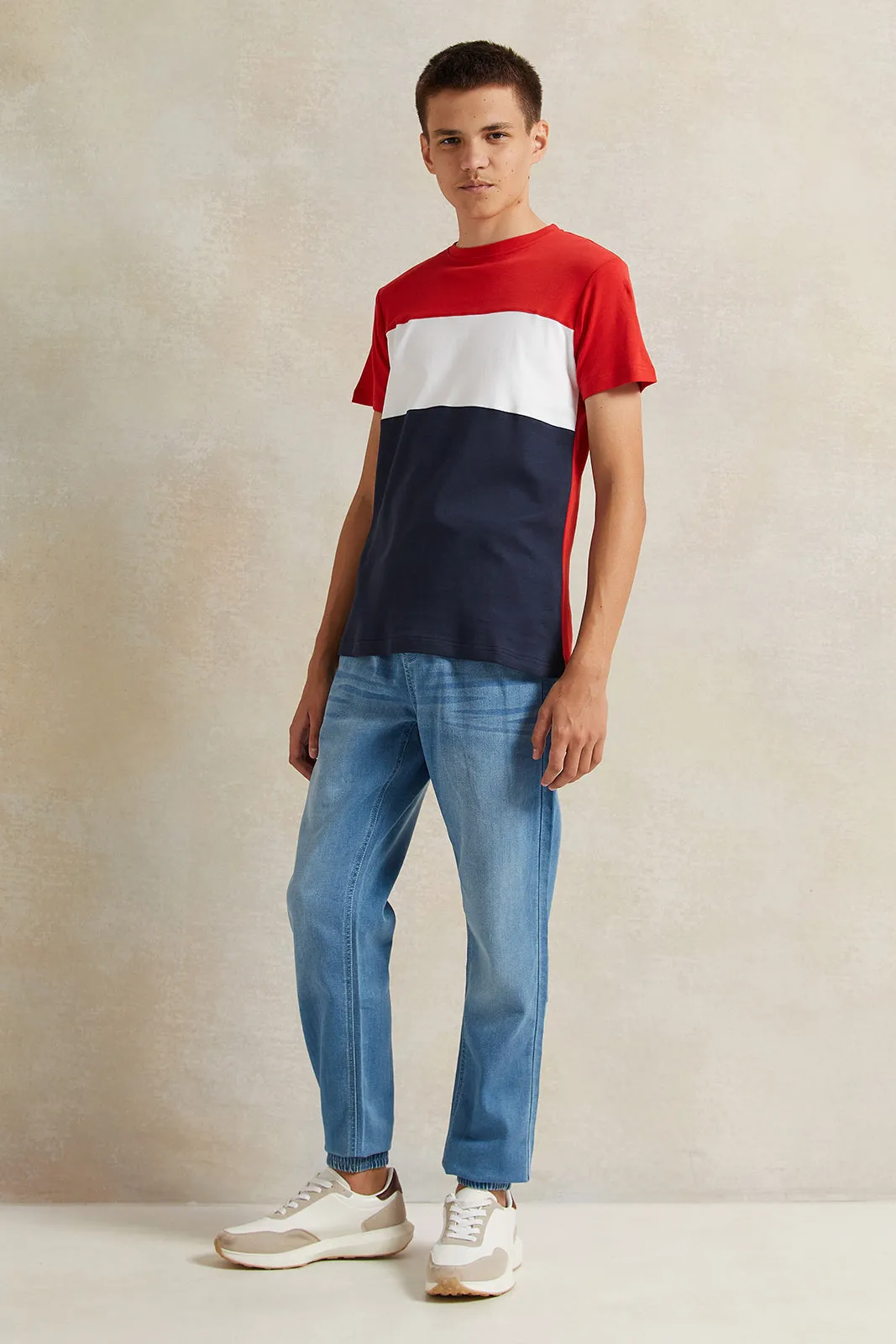 Senior Boys Multicolour T-Shirt