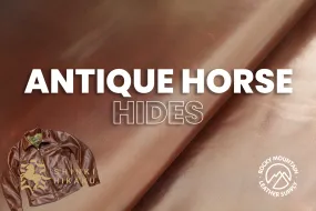 Shinki Hikaku - Antique Horsehide - Jacket Leather (HIDES)