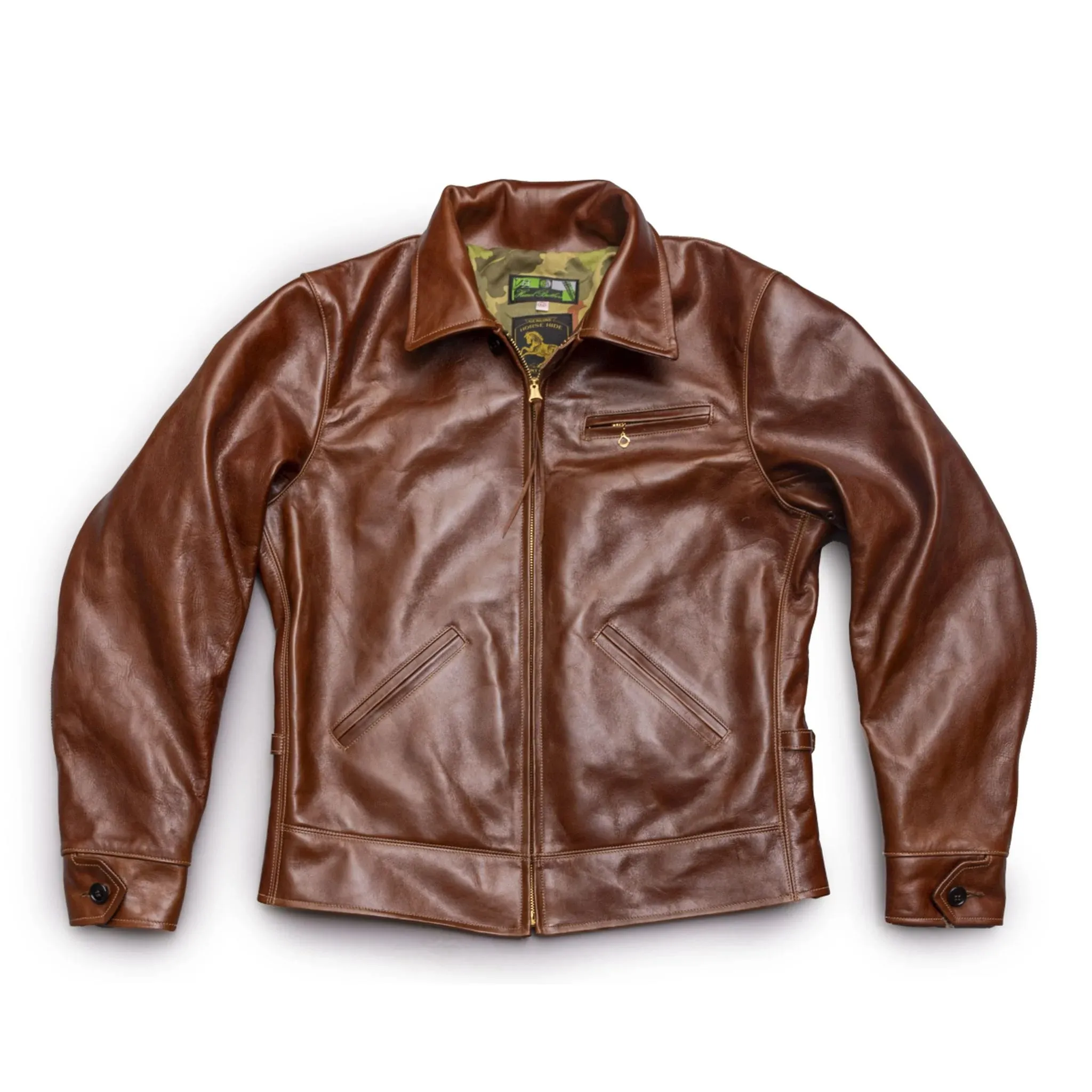 Shinki Hikaku - Antique Horsehide - Jacket Leather (HIDES)