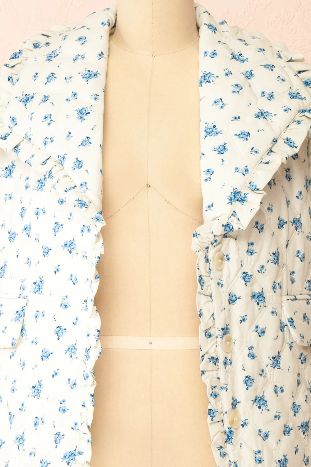 Shivani | Quilted Floral Jacket