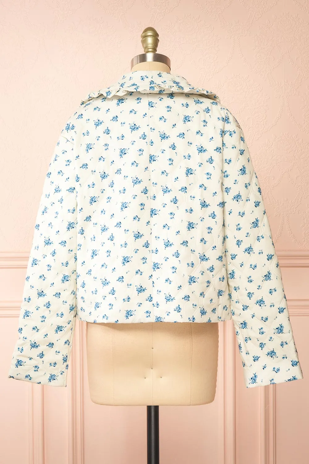 Shivani | Quilted Floral Jacket