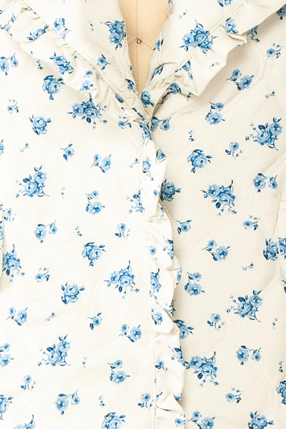 Shivani | Quilted Floral Jacket