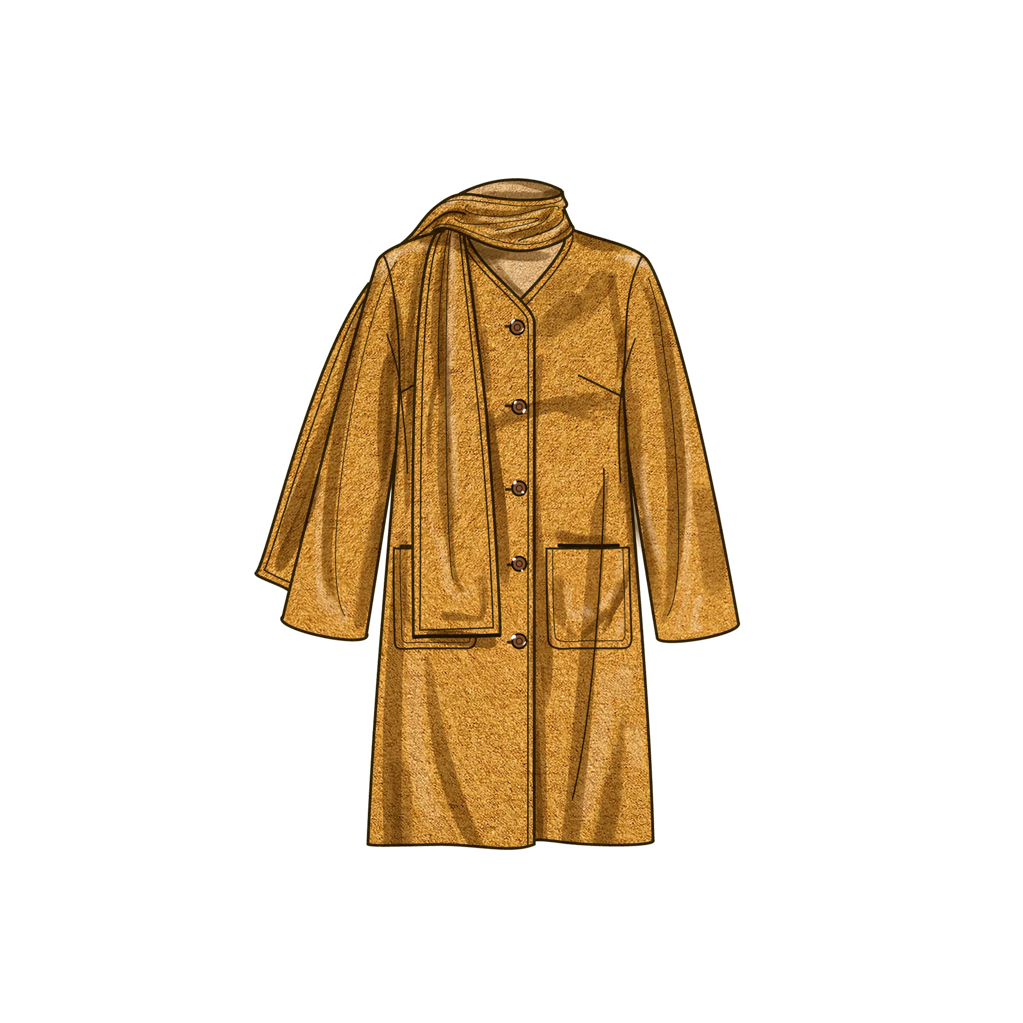 Simplicity Pattern SS9686 Plus Size Jacket/Coat
