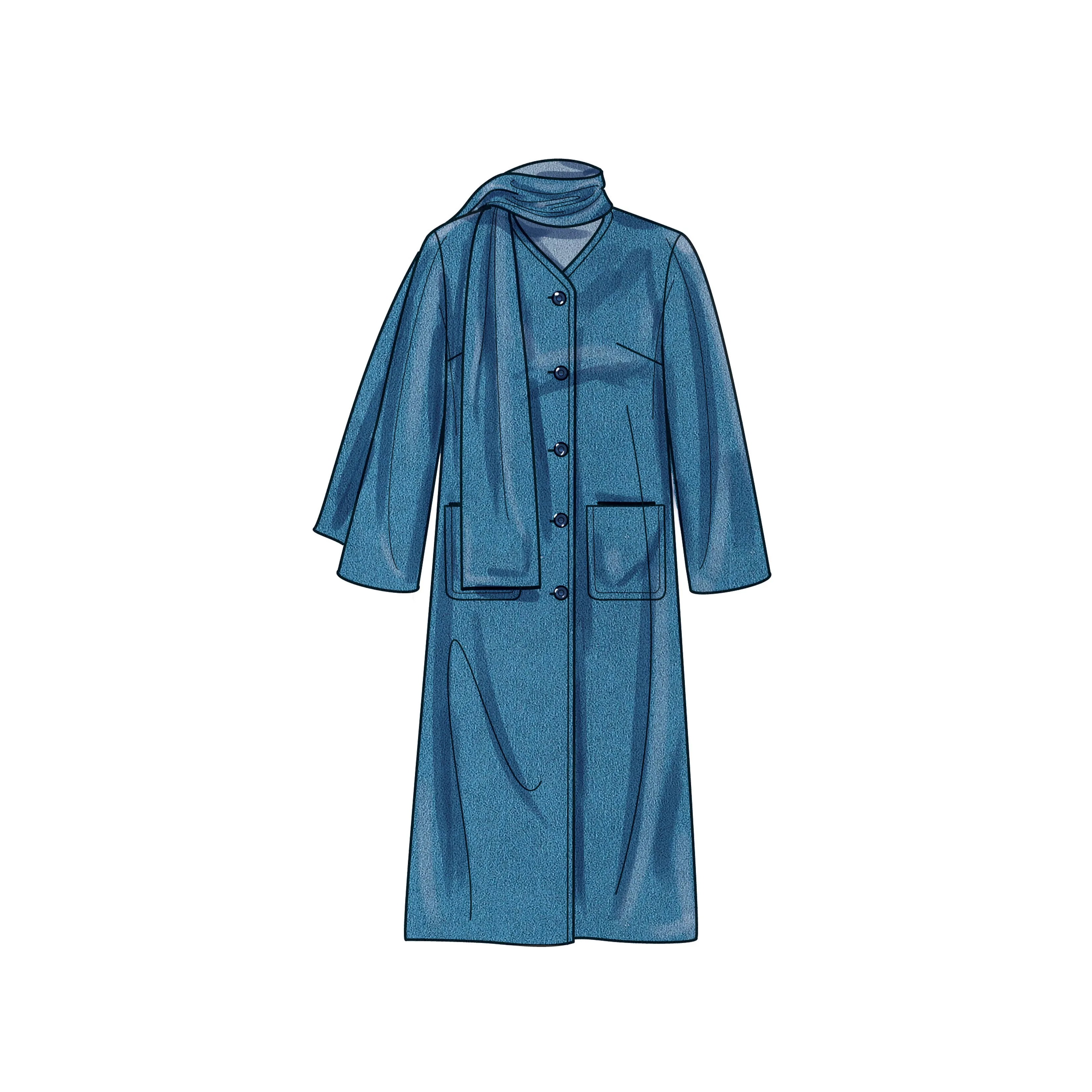 Simplicity Pattern SS9686 Plus Size Jacket/Coat