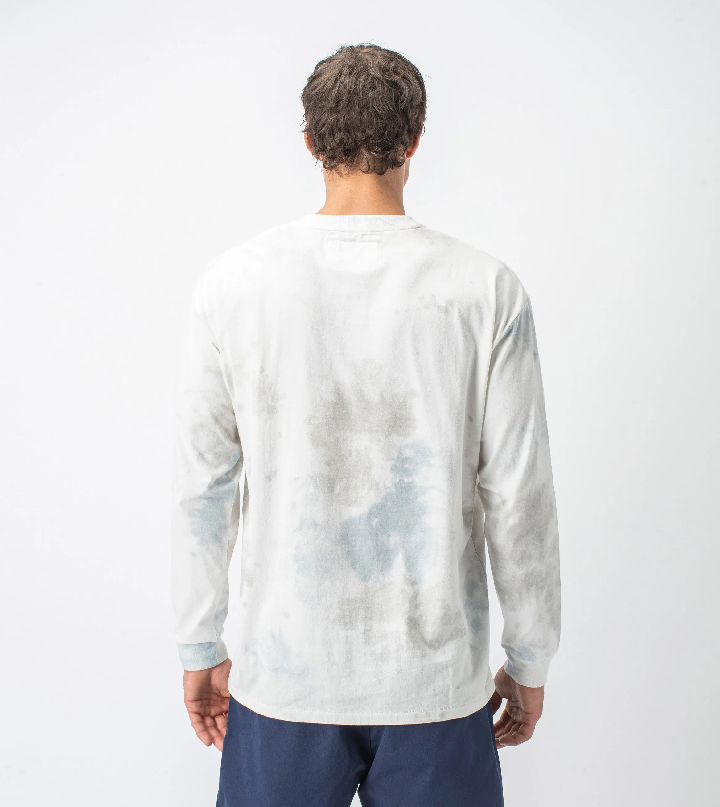 Slub Box LS Tee Milk/Cement
