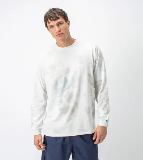 Slub Box LS Tee Milk/Cement