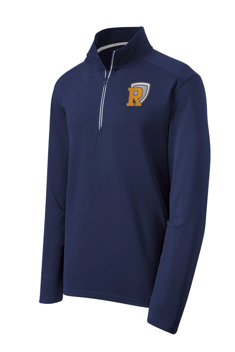Sport-Tek® Sport-Wick® Textured 1/4-Zip Pullover.  ST860