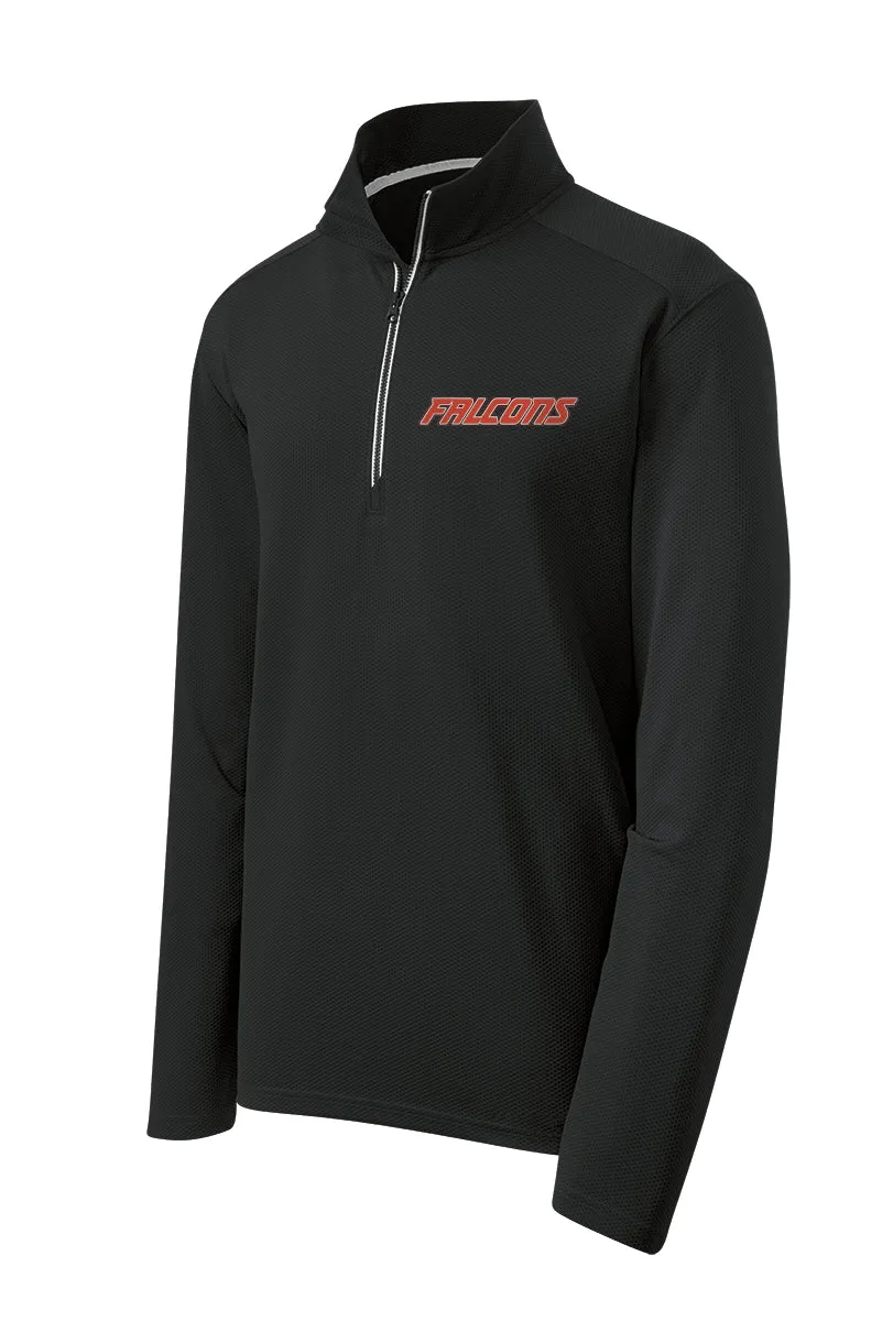 Sport-Tek® Sport-Wick® Textured 1/4-Zip Pullover.  ST860