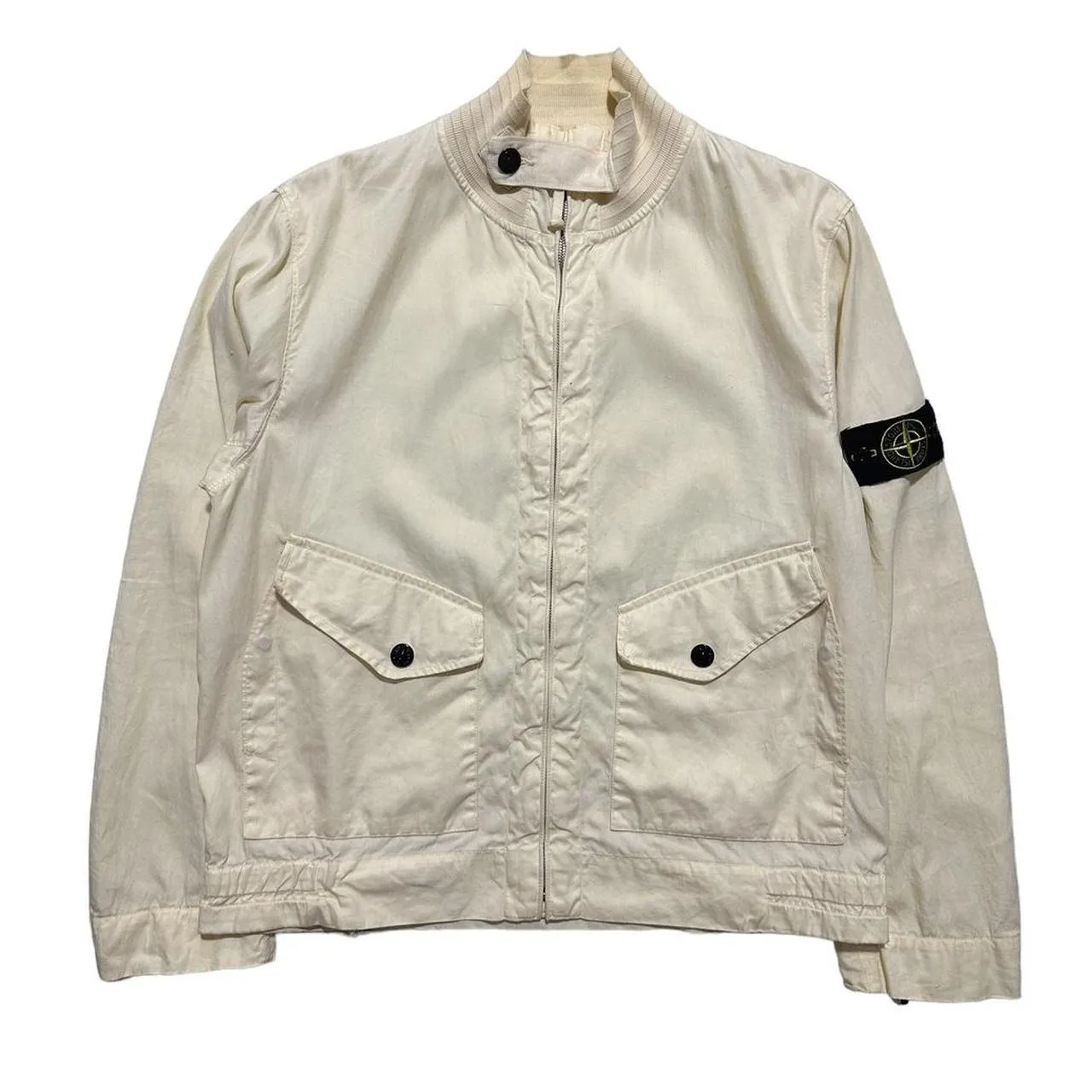 Stone Island Double Pocket Light Yellow Jacket