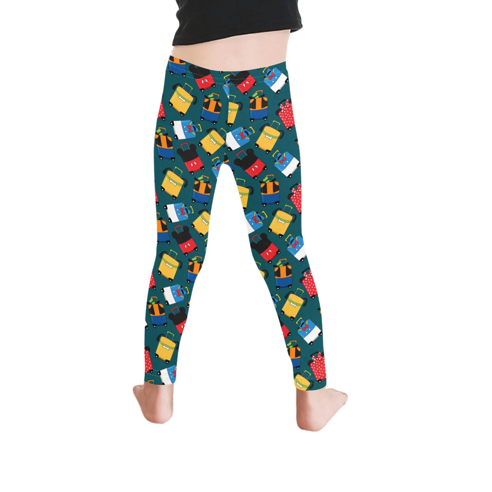 Suitcases Kid's Leggings