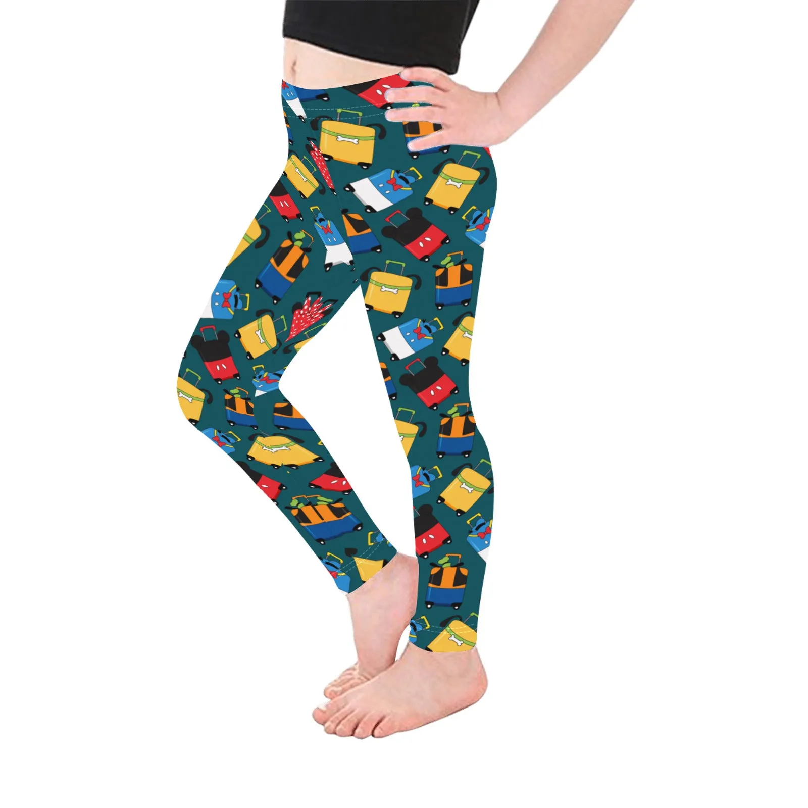 Suitcases Kid's Leggings