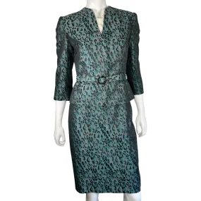 Tahari Modern Leopard Pattern Suit Set