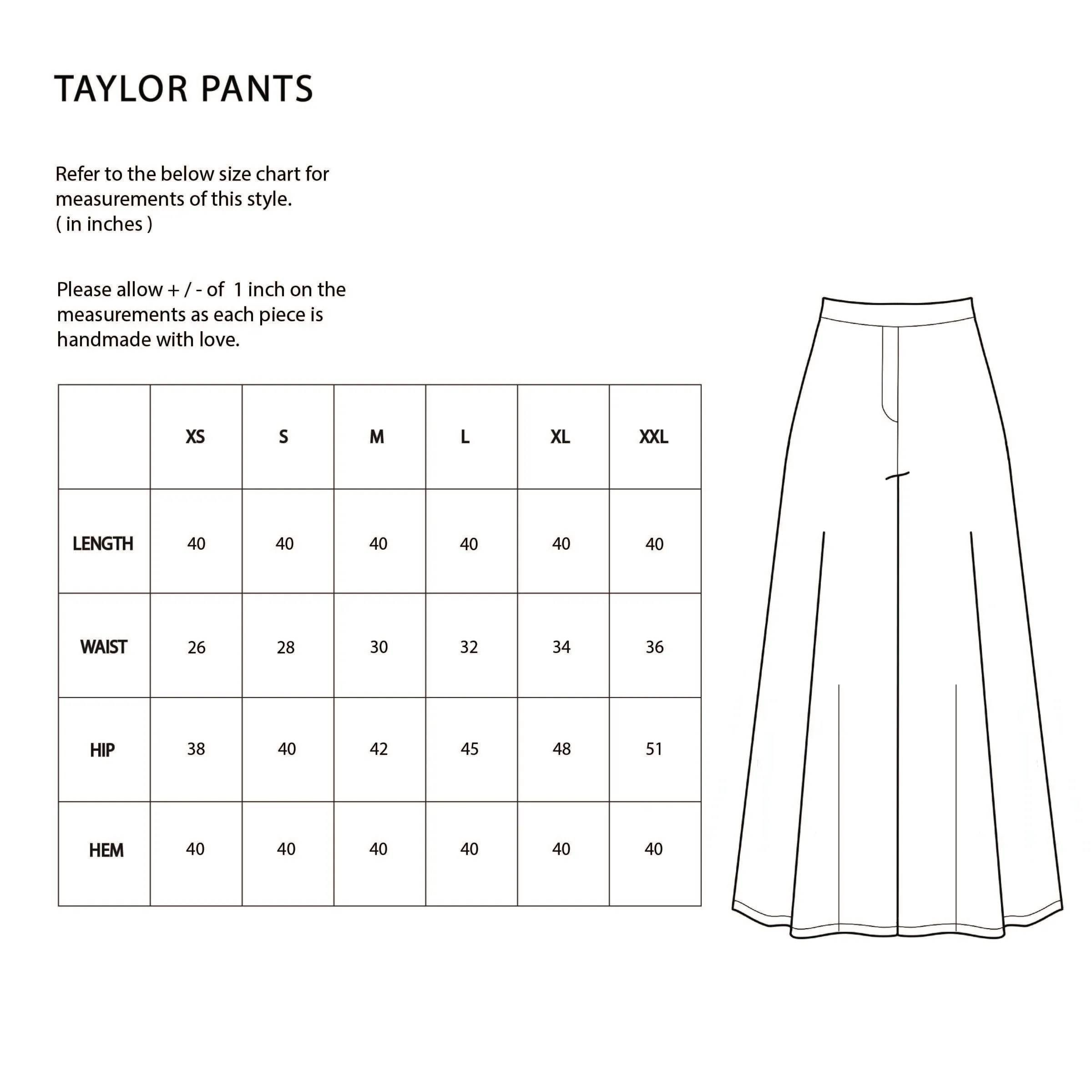 Taylor Pants -  Gold