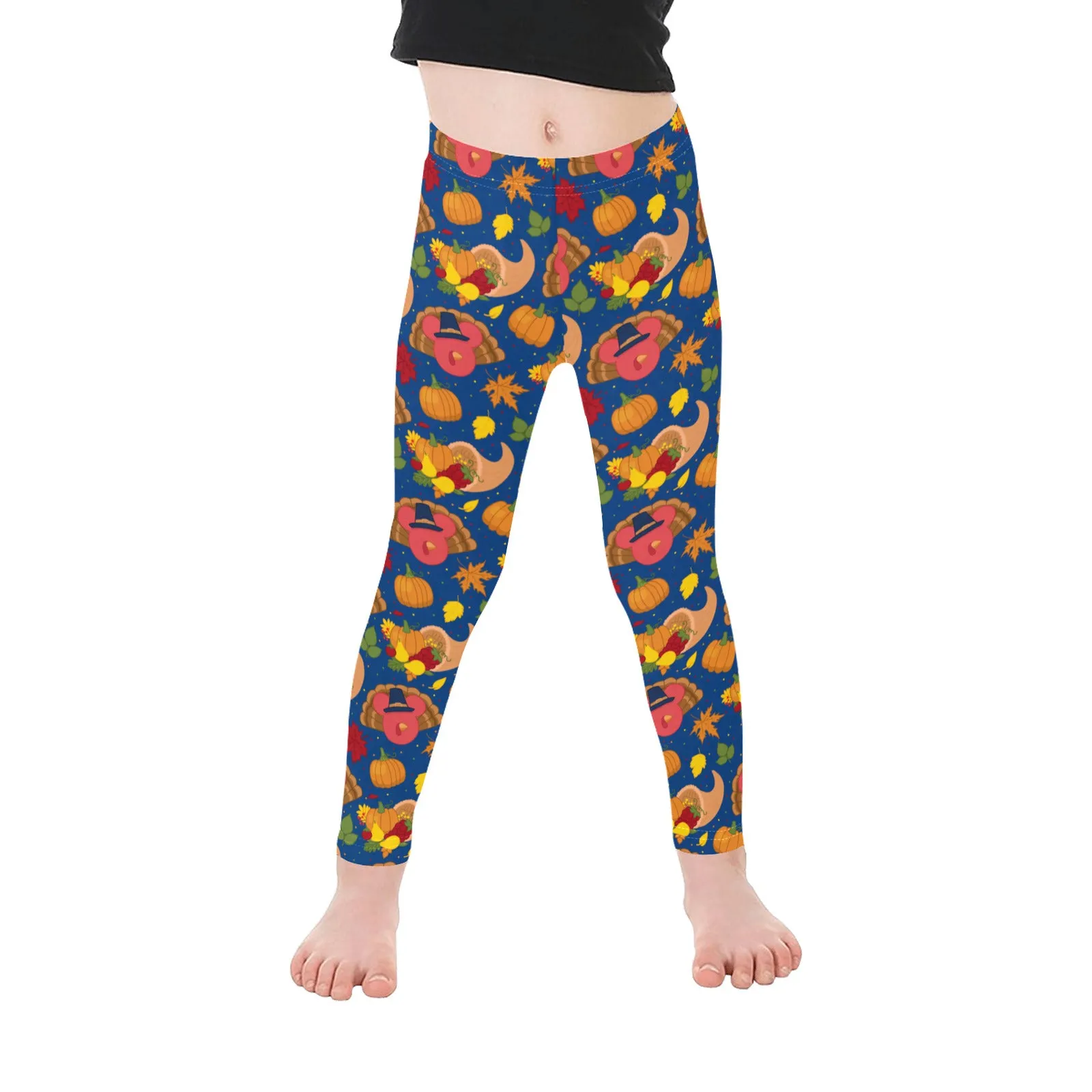 Thanksgiving Harvest Kid's Leggings