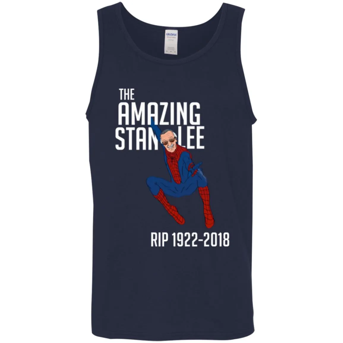 The Amazing Stan Lee Men Tank Top