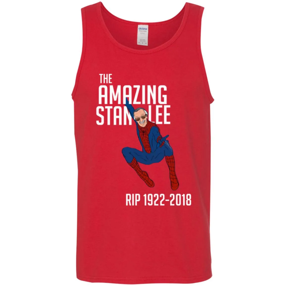 The Amazing Stan Lee Men Tank Top