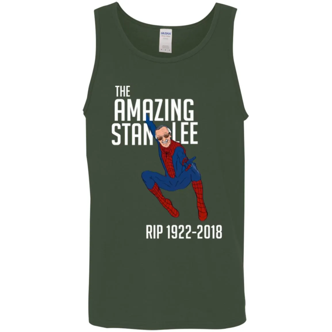 The Amazing Stan Lee Men Tank Top