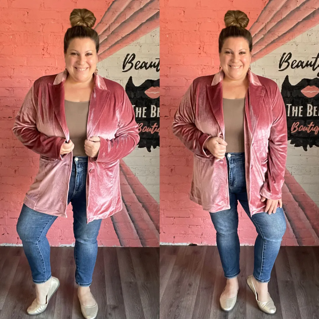 Velvet Blazer