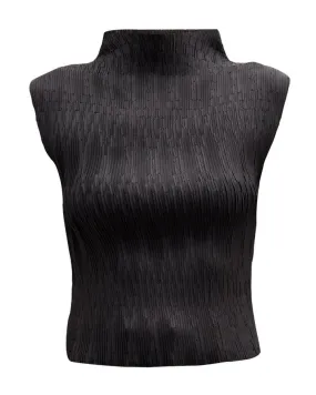 Veronica Beard Foxe Textured Sleeveless Top
