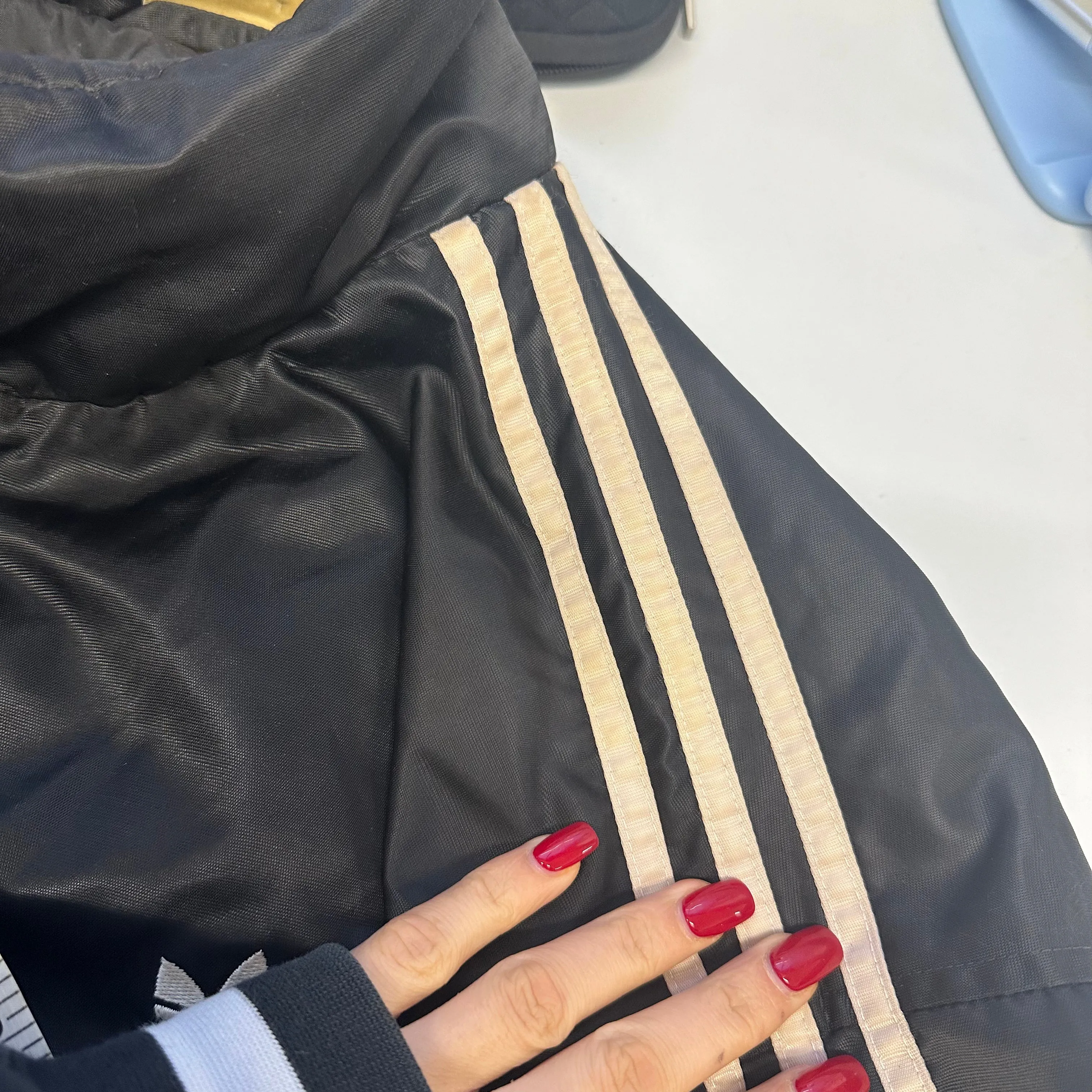 vintage adidas bomber jacket